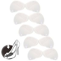 Pack of 10 Pairs Gel Ball of Foot Cushions Pads Shoe Stickers for Heel Relief