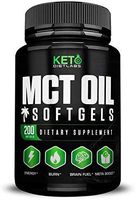 MCT Oil Capsules Advanced Formula - MCT Oil KETO and Weight Loss - Pure Coconut Oil - Weight Loss Supplements - Brain Octane Oil - Coconut Aminos