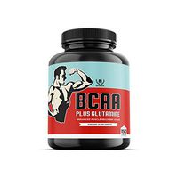Mava BCAA + Glutamine - Highest Capsule Dose That Supports Muscle Endurance and Growth Recovery with Branched Chain Amino Acids & Optimal 2:1:1 Ratio for Pre,Intra and Post-Workout - Men and Women