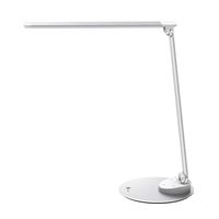 TaoTronics TT-DL19 LED Desk Lamp morden desk lamp with USB Charging Port, Eye- care Dimmable Lamp, general size lamp, Metal, Silver(renewed)