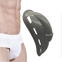 LPVIE Medical Circumcision Protective Cover Penis Scrotum Protective Cover JJ Shield Sports Pad Anti-Collision Anti-Friction (Excluding Underwear),Gray