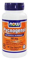 Now Foods Pycnogenol 60 mg, 50 vcaps ( Multi-Pack)