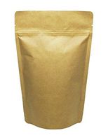 BAP 2 oz Kraft Stand Up Pouch with Zip and Tear Notch (1000 pcs)