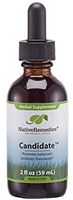 Native Remedies Candidate - All Natural Herbal Supplement Promotes Balanced Probiotic Flora and Normal pH Levels - Supports Normal Levels of Candida in The Digestive Tract - 59 mL