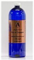 Copper Supplement By Angstrom Minerals Liquid Ionic Copper 150ppm - 32 Oz