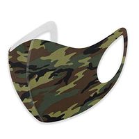 Mouth Masks for Dust Protection Anti Face Mask Washable Earloop Mask Army Camouflage