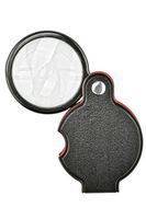 SE 5x Folding Pocket Magnifier with 1-1/2" Glass Lens Diameter - MF2054B