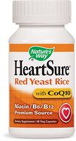 Nature's Way HeartSure Red Yeast Rice with CoQ10 + Niacin + B6 + B12 Premium Source, 60 Vcaps