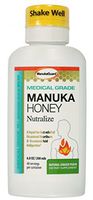ManukaGuard Medical Grade Manuka Honey Nutralize, Heartburn and Acid Indigestion Relief, Ginger Peach, 6.8 Ounces
