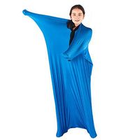 Sensory Sox Stretchy Body Socks Full-Body Wrap to Relieve Stress, Hyposensitivity Great for Boys, Girls with Autism, Anxiety (Small 47"x27", Blue)