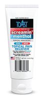 Toast Screamin' Menthol Cool Heat Topical Pain Relief Cream for Muscles and Joints - 2 Ounces