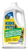 KIDS ‘N’ PETS - Pet Stain & Odor - Carpet & Upholstery Cleaner Machine Solution – 64 oz | Professional Strength Formula Deeply Cleans Carpet & Upholstery | Non-Toxic & Child Safe