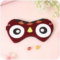 Cute Funny Owl Emoji Carton Animal Sleeping mask Soft Lightweight Comfortable Breathable Eye Shade Good Sleeping Eye Patch Travel nap Sleeping blinder Sleep Masks(Carton Owl)