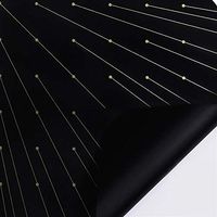 Printed Cellophane, Translucent Matte Wrapper Birthday Present External Packaging Florist Supplies 6060CM20PCS (Color : #8)