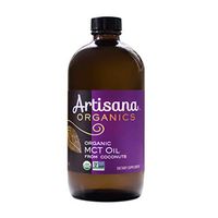 Artisana Organics MCT Oil from Coconuts in Glass Bottle, USDA Certified Organic MCT Oil (1, 16.1 fl oz bottle)