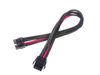 Silverstone Tek Sleeved Extension Power Supply Cable with 1 x 8-Pin to EPS12V 8-Pin Connector (PP07-EPS8BR)
