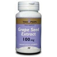 Thompson Grape Seed Extract 100mg, 30 Caps, 0.15 Bottle