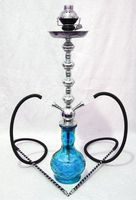 2 Hose Hookah Pipe BEACH PARTY! 28" Hooka Shisha Nargile Set + Two Sheesha Hoses