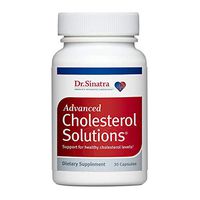 Dr. Sinatra's Advanced Cholesterol Solutions Heart Health Supplement with Citrus Bergamot, 30 Capsules (30-Day Supply)