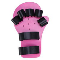 Healifty Finger Orthotics Fingerboard Stroke Hand Splint Training Support Hand Wrist Training Orthosis Device for Kids Children 1-5 Years Old (Long Style, Pink)