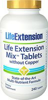 Life Extension Mix Without Copper, 240 Tablets