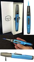 Zico MT36 6 1/4" Pen Gun Torch Lighter Metal Butane Refillable from VeryHobby (ICY Blue)