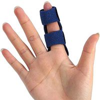 Trigger Finger Splint - Straighten Broken or Bent Fingers & Thumbs, Mallet Finger Splint for Stenosing Tenosynovitis Finger Pain Relief or Locking Finger Tendon