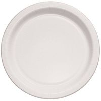 Solo MP9B-2054 8.5 in White Paper Plate, Medium Weight (Case of 500)