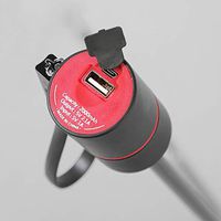 Meidexian888 Charging Umbrella,Charging Umbrella Fan Umbrella Folding Umbrella 2000 MAh To Send Fan As a Charging Treasure (Blue)