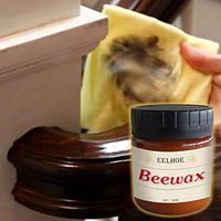Bees Wax Furniture Polish Wood Floor Beewax, Restore Life Furniture Wax for Wood
