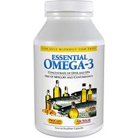 Andrew Lessman Essential Omega-3 Orange 180 Softgels - High Potency Omega-3 Oils. High DHA, No Fishy Aftertaste, No Stomach Upset, No Contaminants, No Mercury. Small Easy to Swallow Softgels
