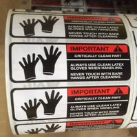 Labels 3x1 Critically Clean