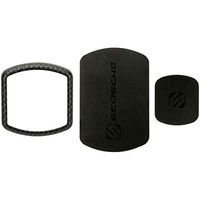 SCOSCHE MPKCF MagicMount Pro Trim Rings and Replacement Plates for Mount Holders, Carbon Fiber