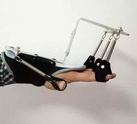 Medical Five-Finger Finger Splitter Black Left and Right Hand Universal Stroke hemiplegic Finger Correction Hand Five-Finger Joint Exercise Exerciser