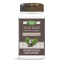 Nature's Way Acid-Ease, Digestion Formula for Sensitive Stomachs, 90 Capsules
