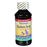 Elderberry Syrup-Sugar Free Herbs For Kids 4 oz Liquid
