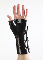 Corflex Poly Cast Wrist/Hand/Thumb Orthosis (Black) Medium Right 7-8"