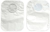 Hollister CenterPointLock Two-Piece Closed-End Pouch with Integrated Filter and Two Sided ComfortWear Panel 2-3/4" Flange (Box of 15 Each)