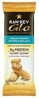 Raw Rev Glo Vegan, Gluten-Free Protein Bars – Creamy Peanut Butter 1.6 ounce (Pack of 72)