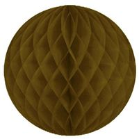 5" Brown Honeycomb Ball