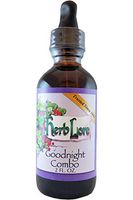 Goodnight Combo Tincture - All Natural Sleep Aids for Adults with Valerian Root Extract, Passion Flower, and Skullcap - 2 Ounces Herb Lore