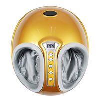 XGuang Shiatsu Foot Massager Machine Electric Deep Kneading Massage Calf Acupuncture Point Home Heating Automatic Health Physiotherapy Instrument,Yellow