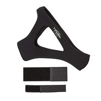 Sleep Mask Chin Strap - Women/Men Sleeping Snoring Solution - Head Bands Anti Snore Aid - Adjustable/Flexible Natural Health Headband - Natural Remedies Sleeping Relief - Black Breathing Headband