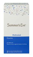 Summer's Eve Douche | Medicated | 4.5 oz Size | Pack of 6 | pH Balanced, Dermatologist & Gynecologist Tested