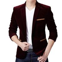 PromotionMen Casual Jacket, NEARTIME New Fashion Men's Autumn Corduroy Slim Coat Long Sleeve Blouse Suit Blazer Tops