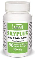 Supersmart - Silyplus 360 mg (Siliphos ®) Per Serving - Liver Support - High Bioavailable Form of Silymarin from Milk Thistle Extract | Non-GMO - 90 Vegetarian Capsules