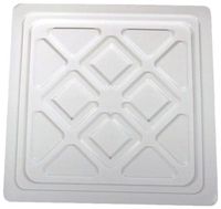 Camco 45651 Insulated Dual Vent Cover, White