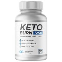 Keto Burn 1250 — Burn Body Fat as Fuel, Boost Energy and, Suppress Appetite for Weight Loss and Performance (30 Servings)
