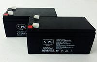 12V 3.4AH SLA Replacement Battery Replaces PS-1230 LC-R123R4P NP3-12 UB1234 - SPS Brand (2 Pack)