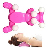 WAOBE Cervical Massager, Silicone Neck Care Therapy Relaxation Shoulder Neck Corrector, for Relieving Neck and Shoulder Pain